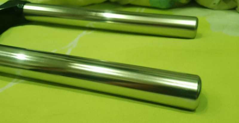 Вилка Rockshox TK Silver Solo Air 100-120mm, под колеса 27.5 дюйма, эксцентрик