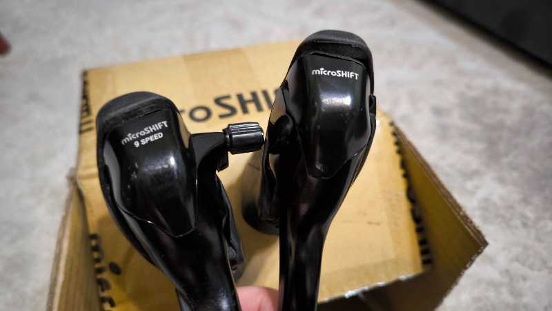 microSHIFT. Ручки переключения.