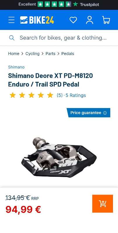 Shimano Deore XT PD-M8120 новые педали для Trail и Enduro