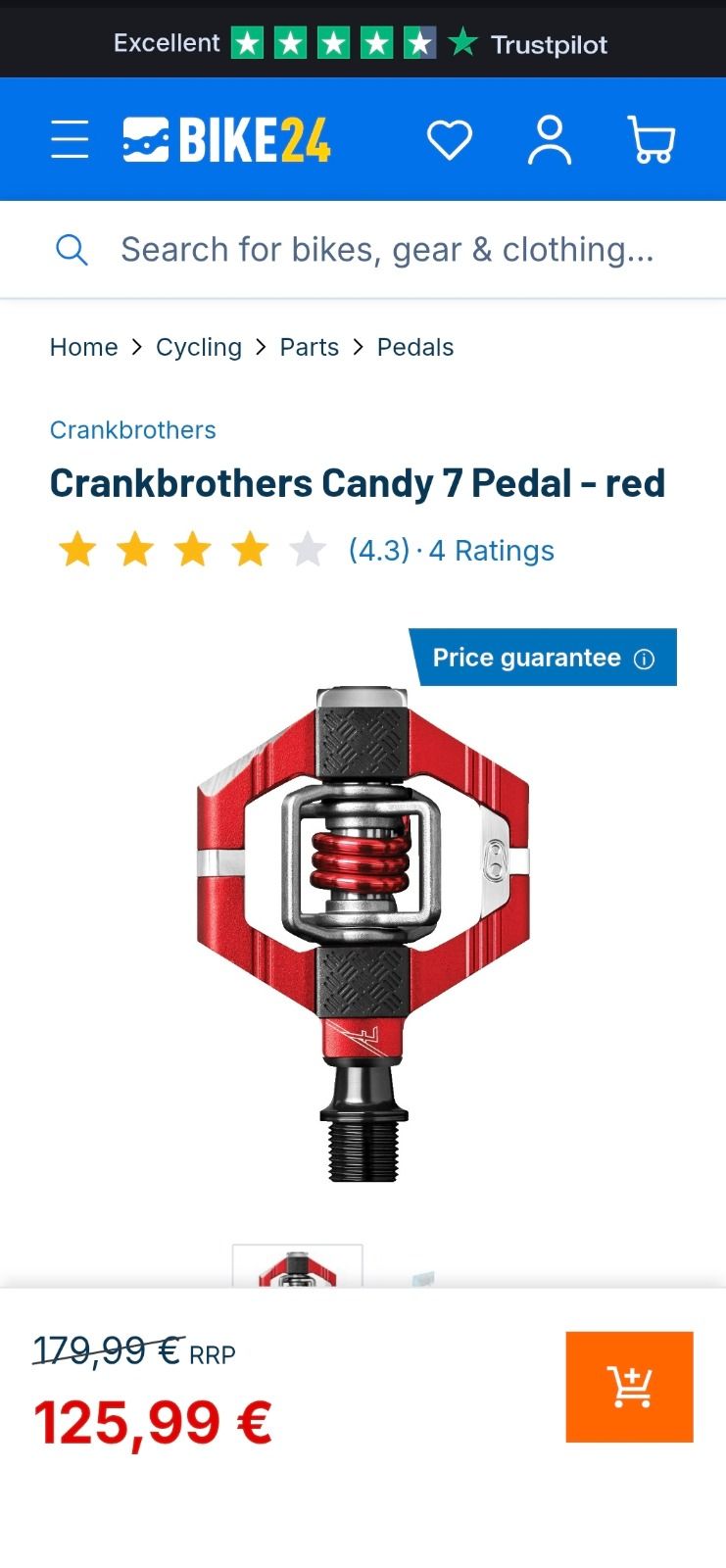 Топовые новые педали Crank brothers Candy 7