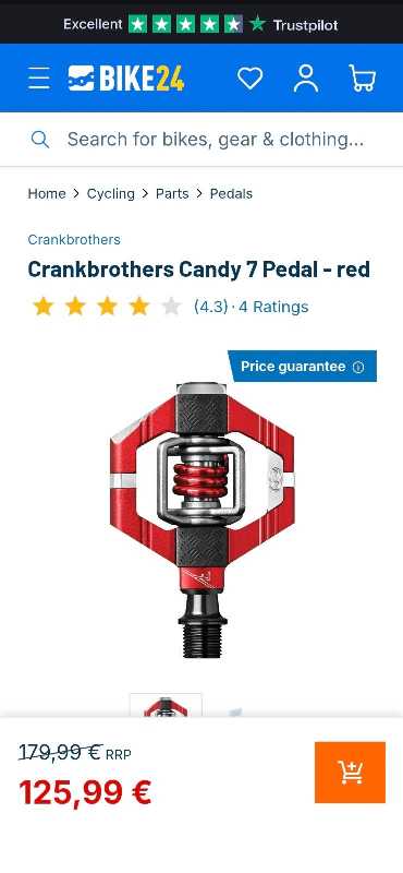 Топовые новые педали Crank brothers Candy 7