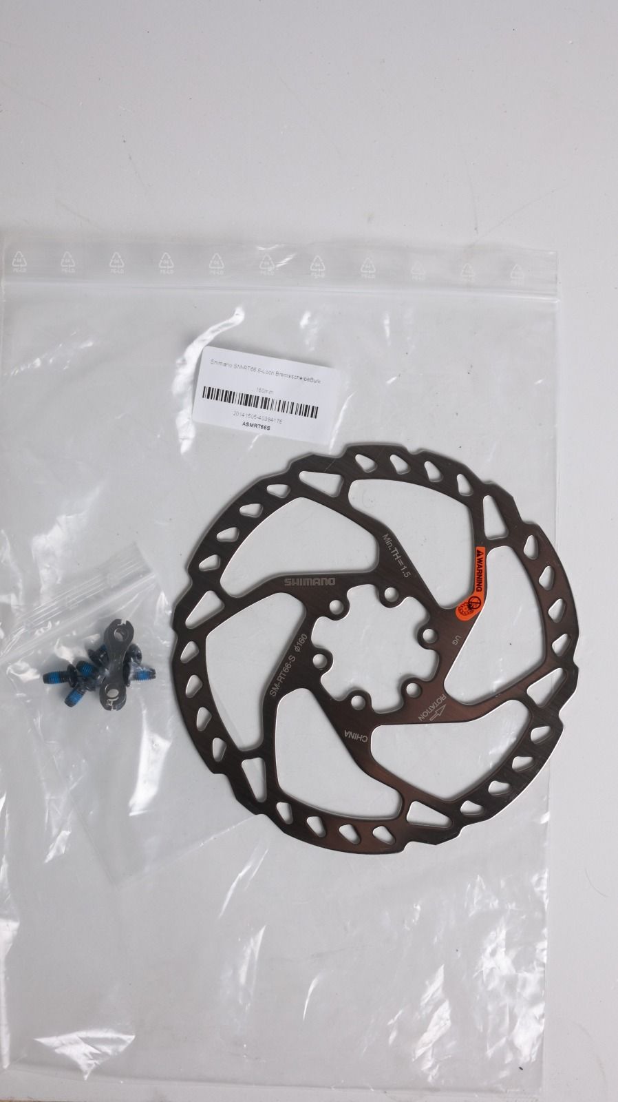 Новые ротора Shimano SM-RT56 и SM-RT66 - 6 болтов, 160мм