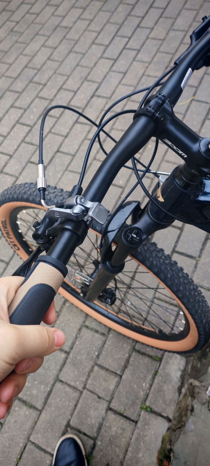 Вилка uding ud30.воздух. 29 колеса.