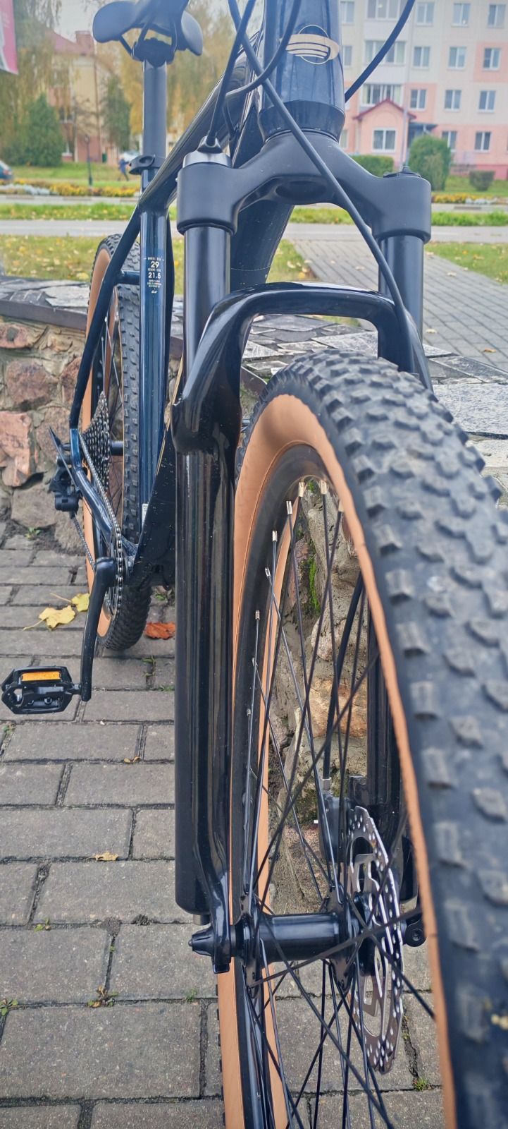 Вилка uding ud30.воздух. 29 колеса.