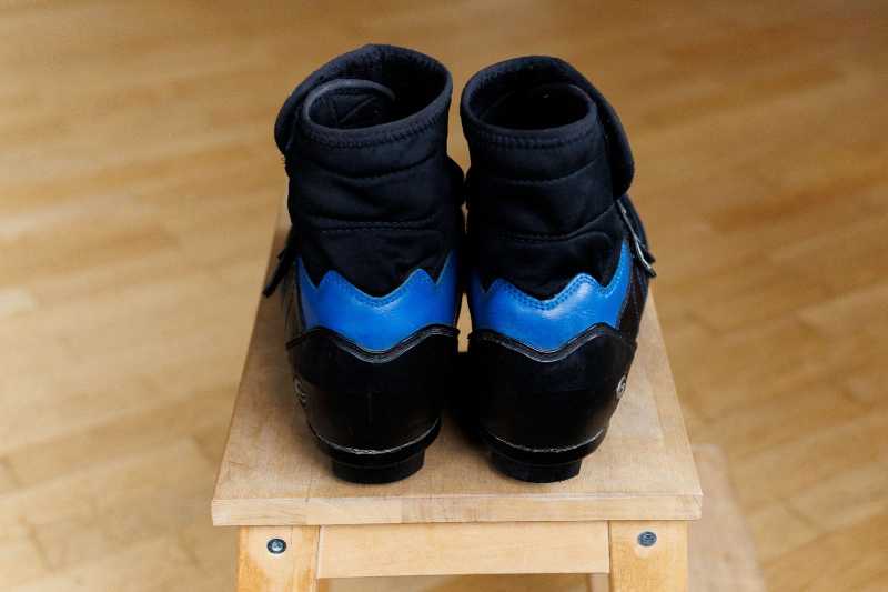 осенние\зимние велотуфли - Exustar MTB Winter SPD с шипами. 45 размер.