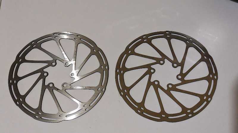 Новый ротор Sram на 160 мм 1 шт. + 6 болтов (качественная копия)