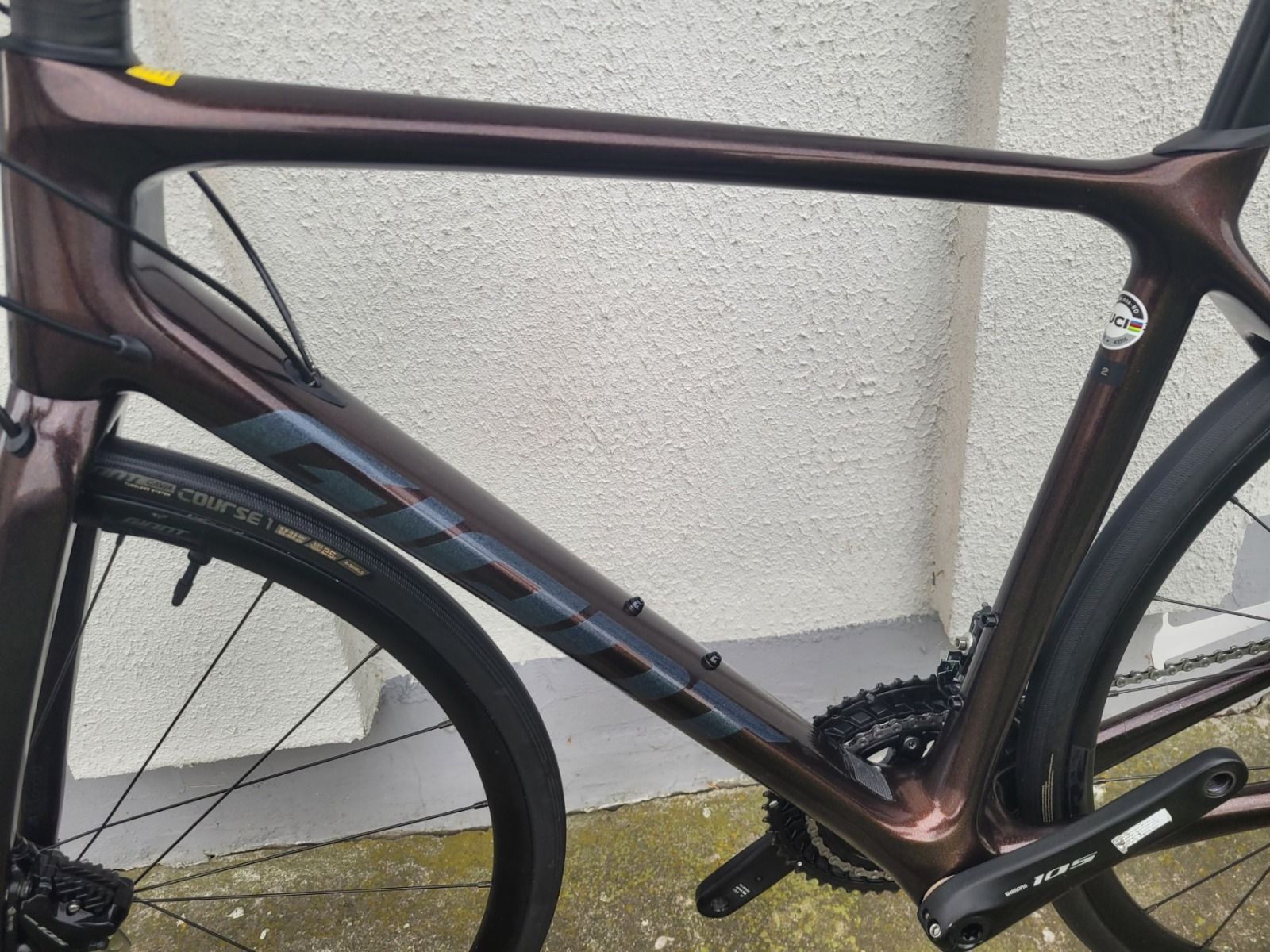 Карбоновый велосипед GIANT TCR Advanced 2 Disc PRO Compact - 2024.