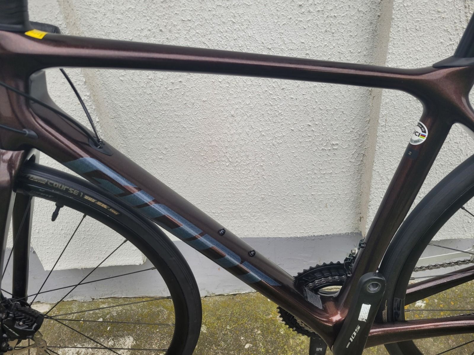 Карбоновый велосипед GIANT TCR Advanced 2 Disc PRO Compact - 2024.