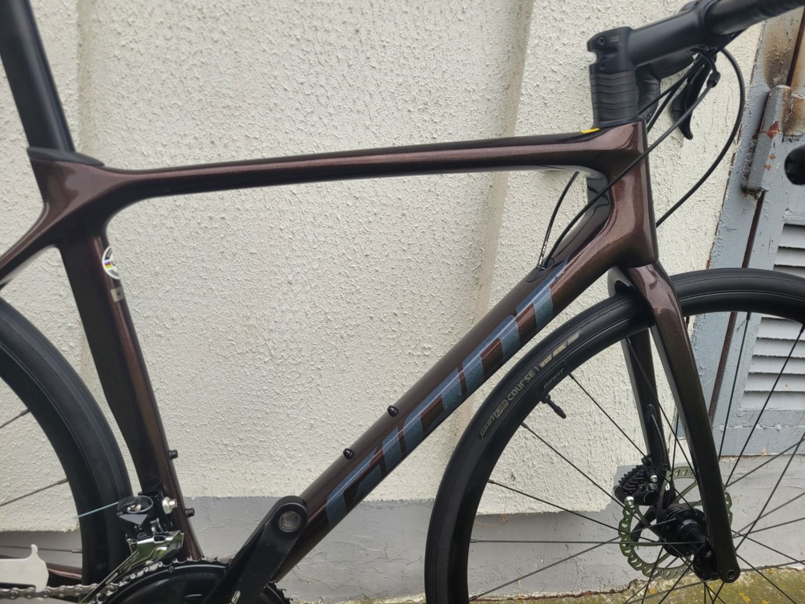 Карбоновый велосипед GIANT TCR Advanced 2 Disc PRO Compact - 2024.