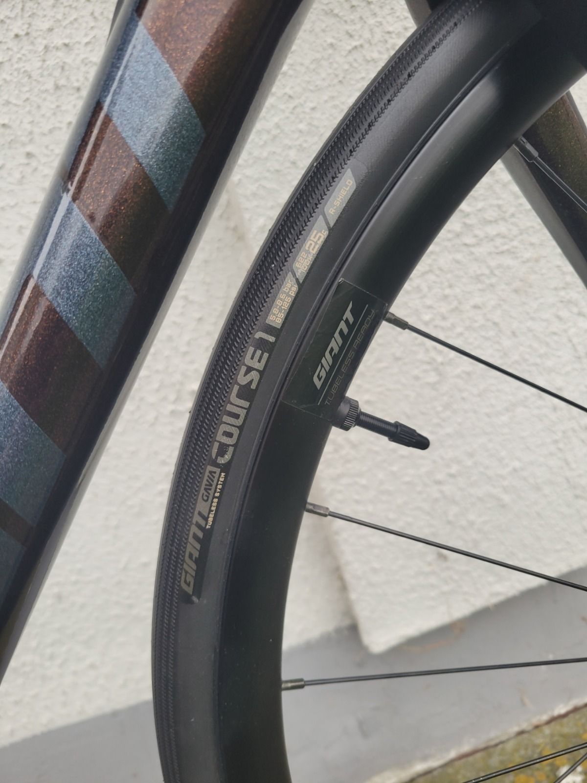 Карбоновый велосипед GIANT TCR Advanced 2 Disc PRO Compact - 2024.