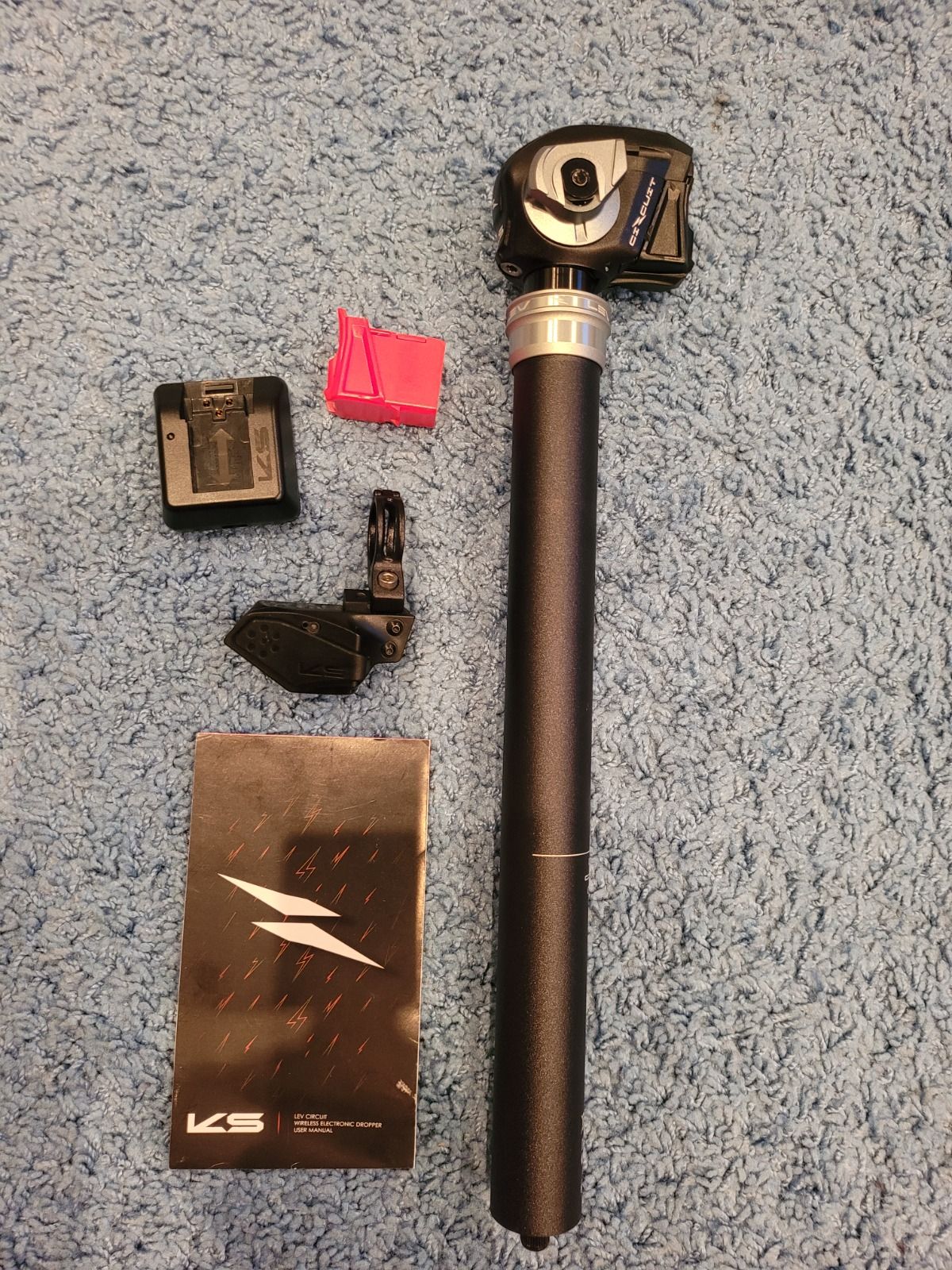 Топовый беспроводной подседельный штырь / дроппер KS Lev Circuit 200мм