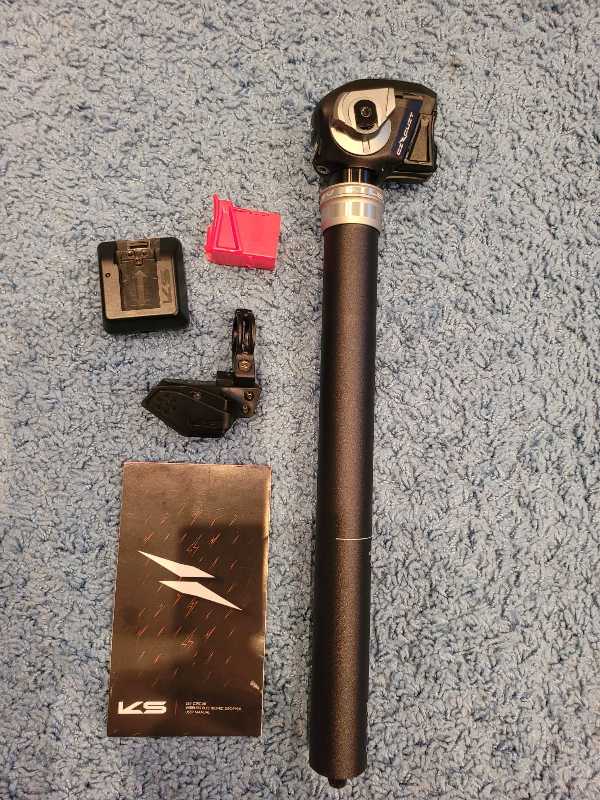 Топовый беспроводной подседельный штырь / дроппер KS Lev Circuit 200мм