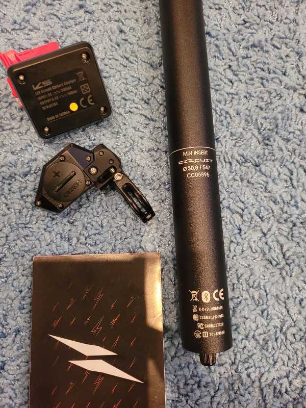 Топовый беспроводной подседельный штырь / дроппер KS Lev Circuit 200мм