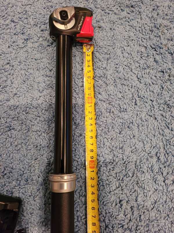 Топовый беспроводной подседельный штырь / дроппер KS Lev Circuit 200мм