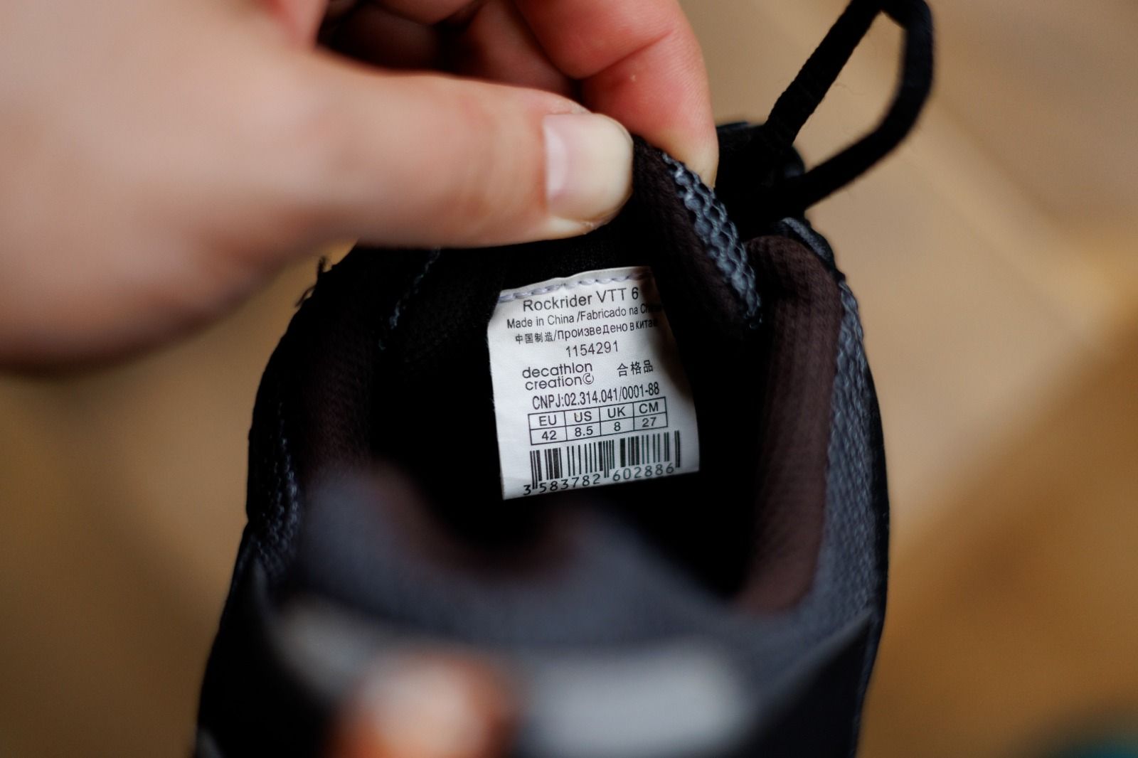 Две пары велотуфлей MTB  26 см стелька