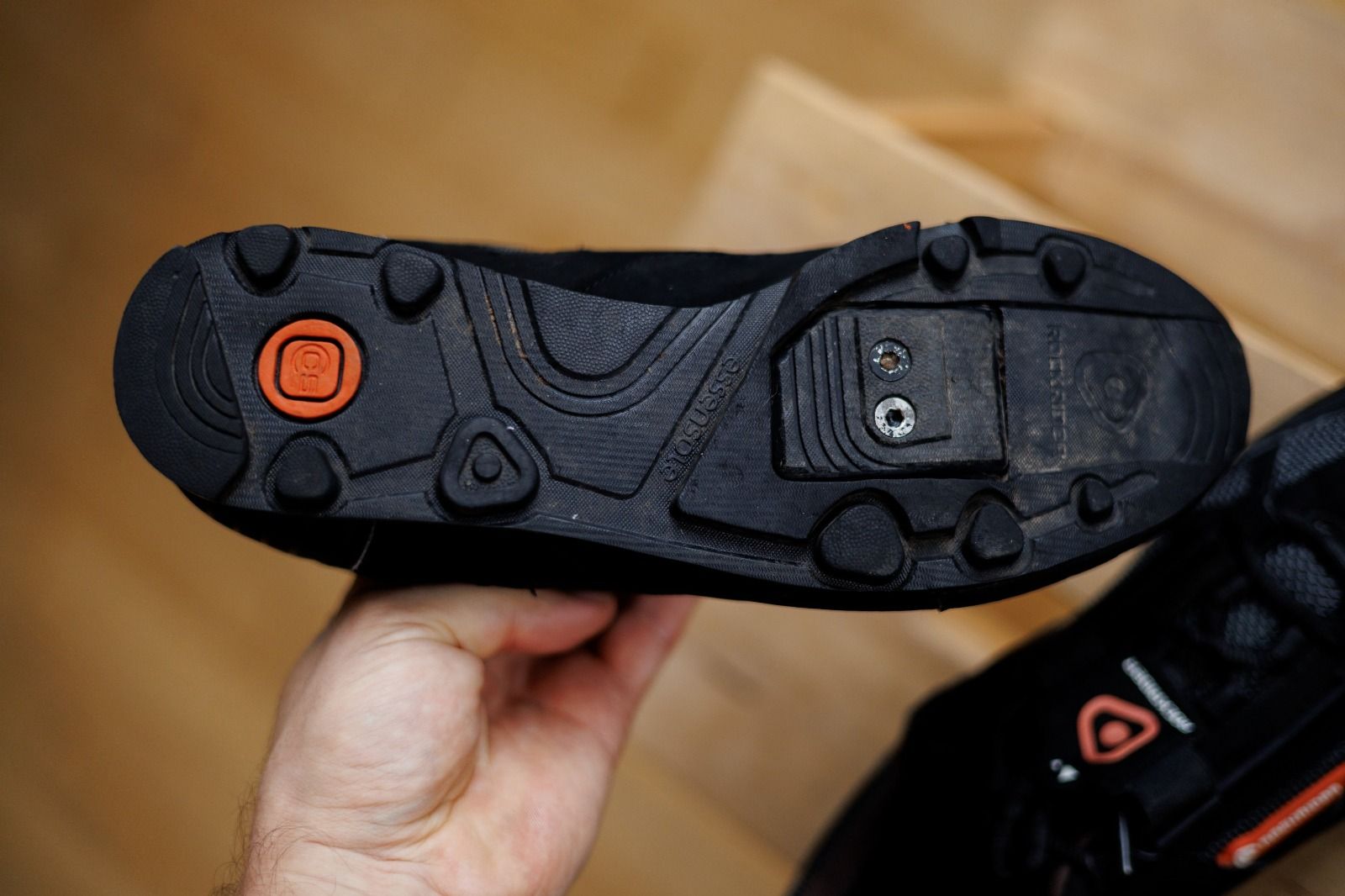 Две пары велотуфлей MTB  26 см стелька