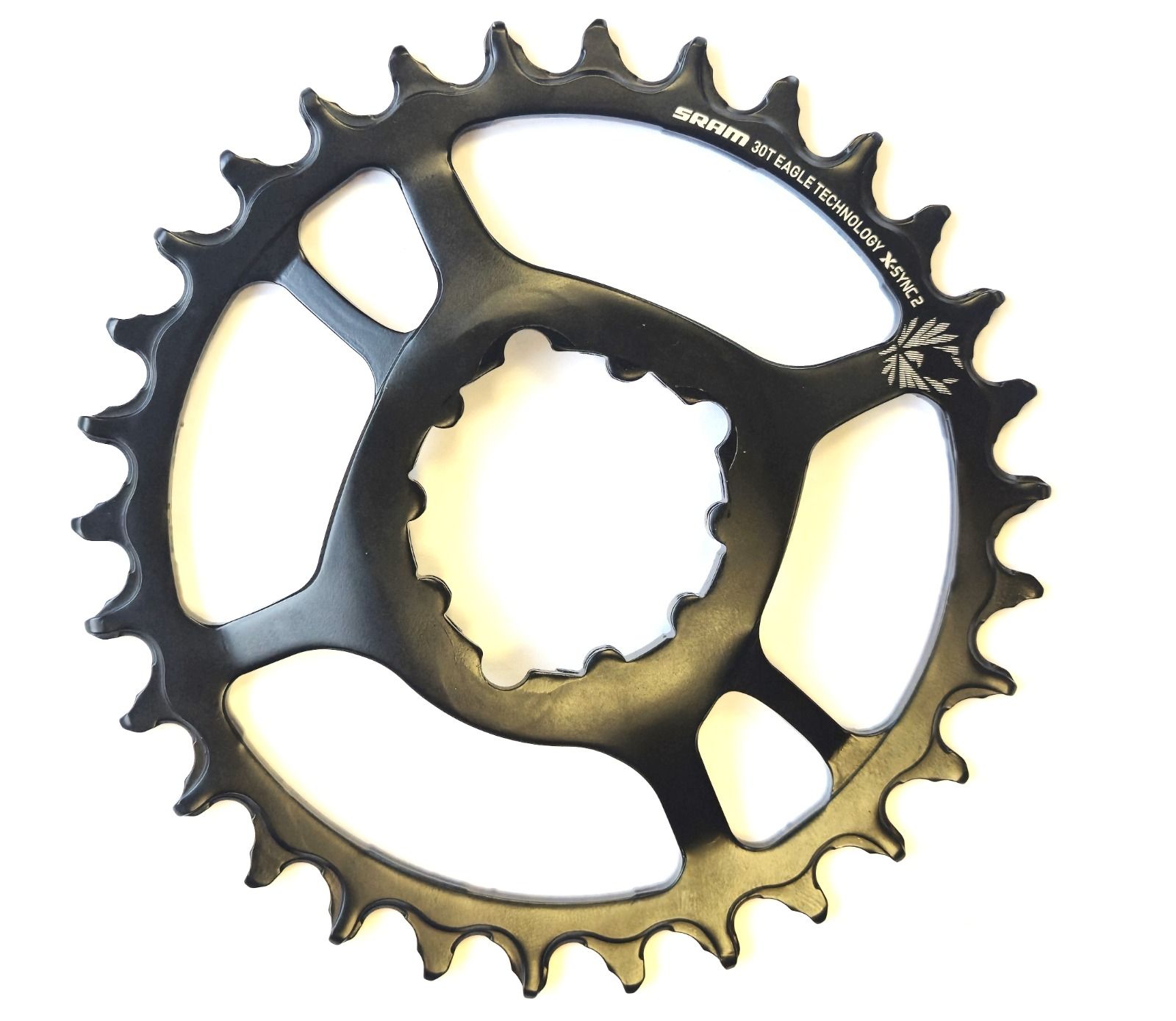 Звезда SRAM Eagle X-SYNC 2 STEEL Direct Mount Chainring - 6mm Offset - black