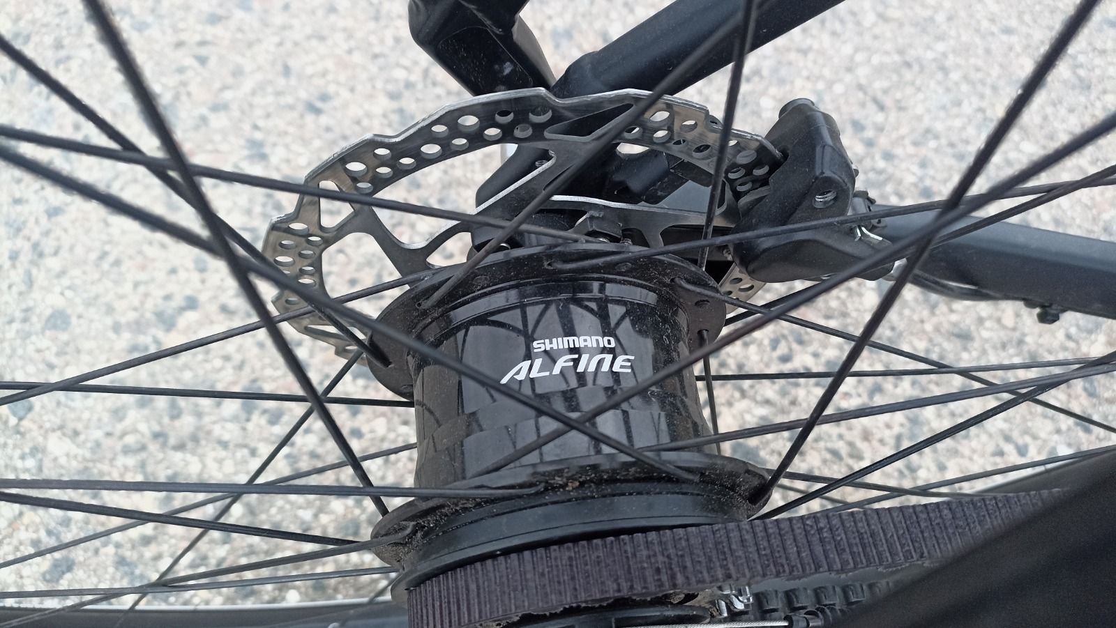 Велосипед Rose Black Lava 2023 Alfine 11