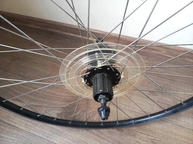 Колесо заднее 26 (под дисковый и ободной тормоз)