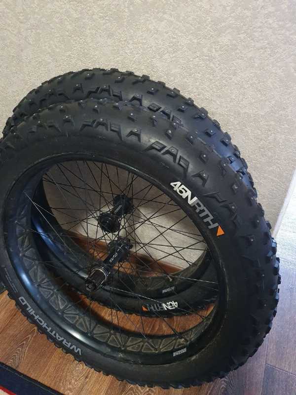 Зимние колёса на фэтбайк 45NRTH Wrathchild