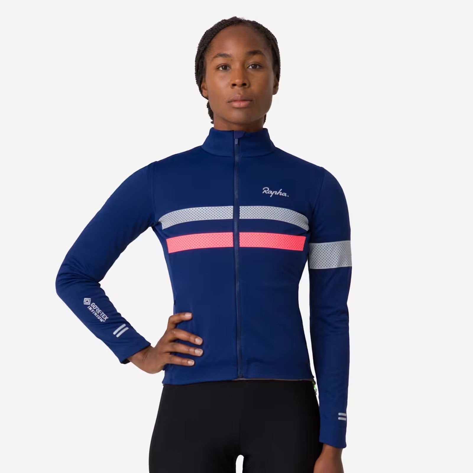 Rapha BREVET LONG SLEEVE WINDSTOPPER JERSEY xs