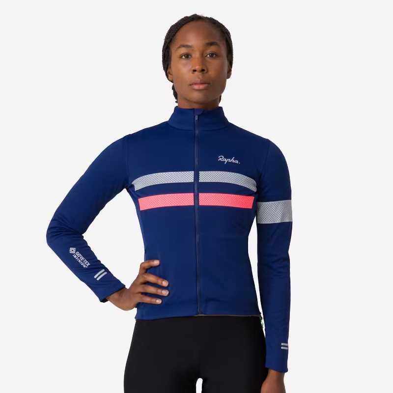 Rapha BREVET LONG SLEEVE WINDSTOPPER JERSEY xs