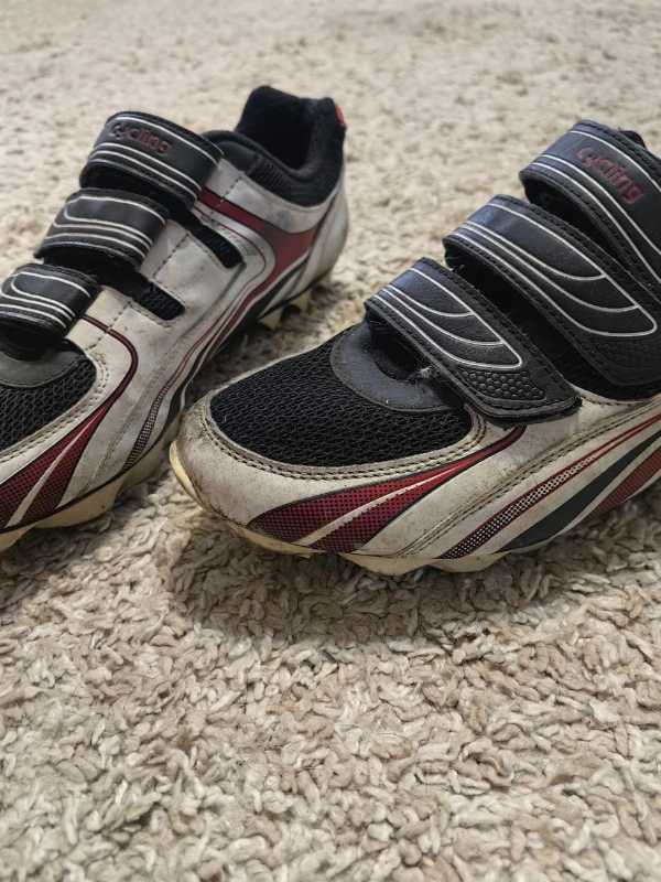 Велотуфли Crivit с шипами Shimano 44 размер