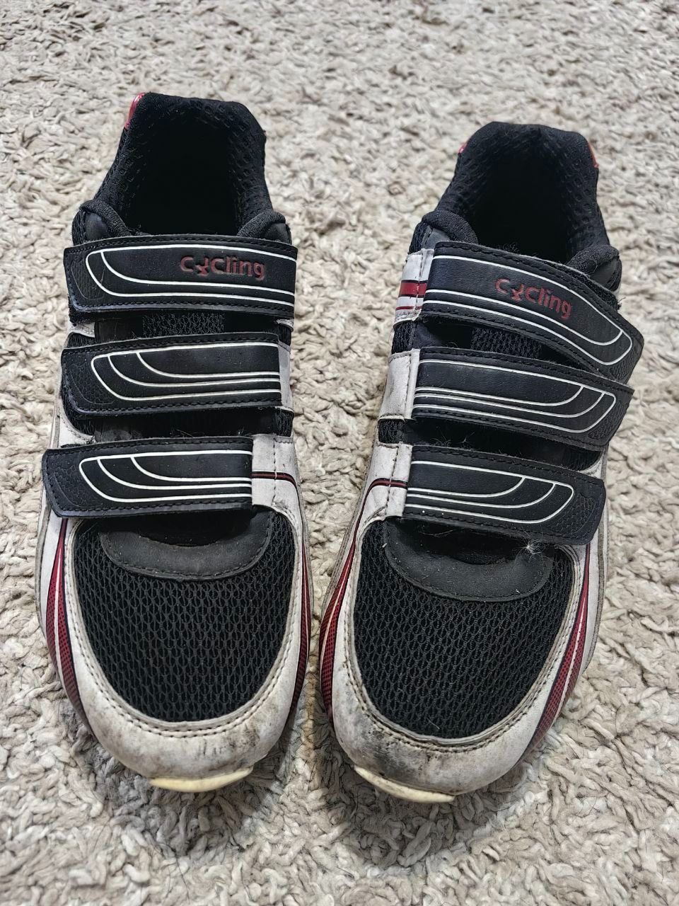 Велотуфли Crivit с шипами Shimano 44 размер