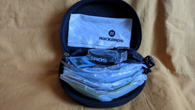 Очки велосипедные Rockbros , комплект , новые