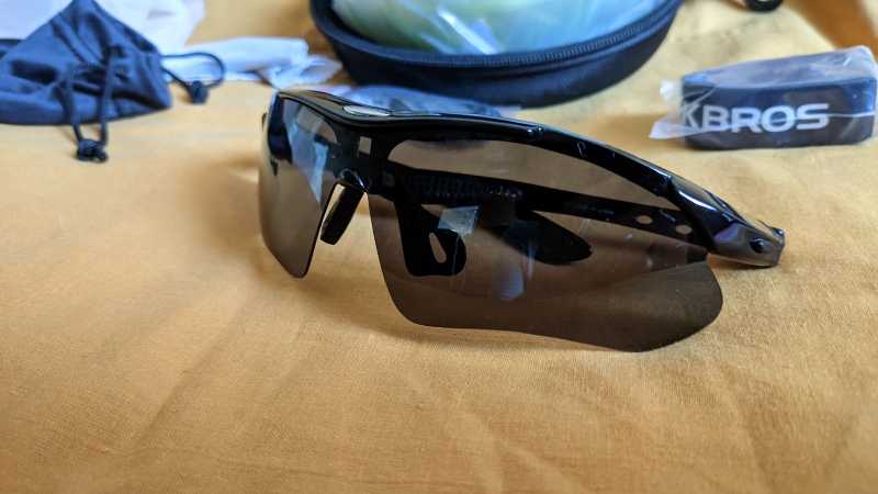 Очки велосипедные Rockbros , комплект , новые