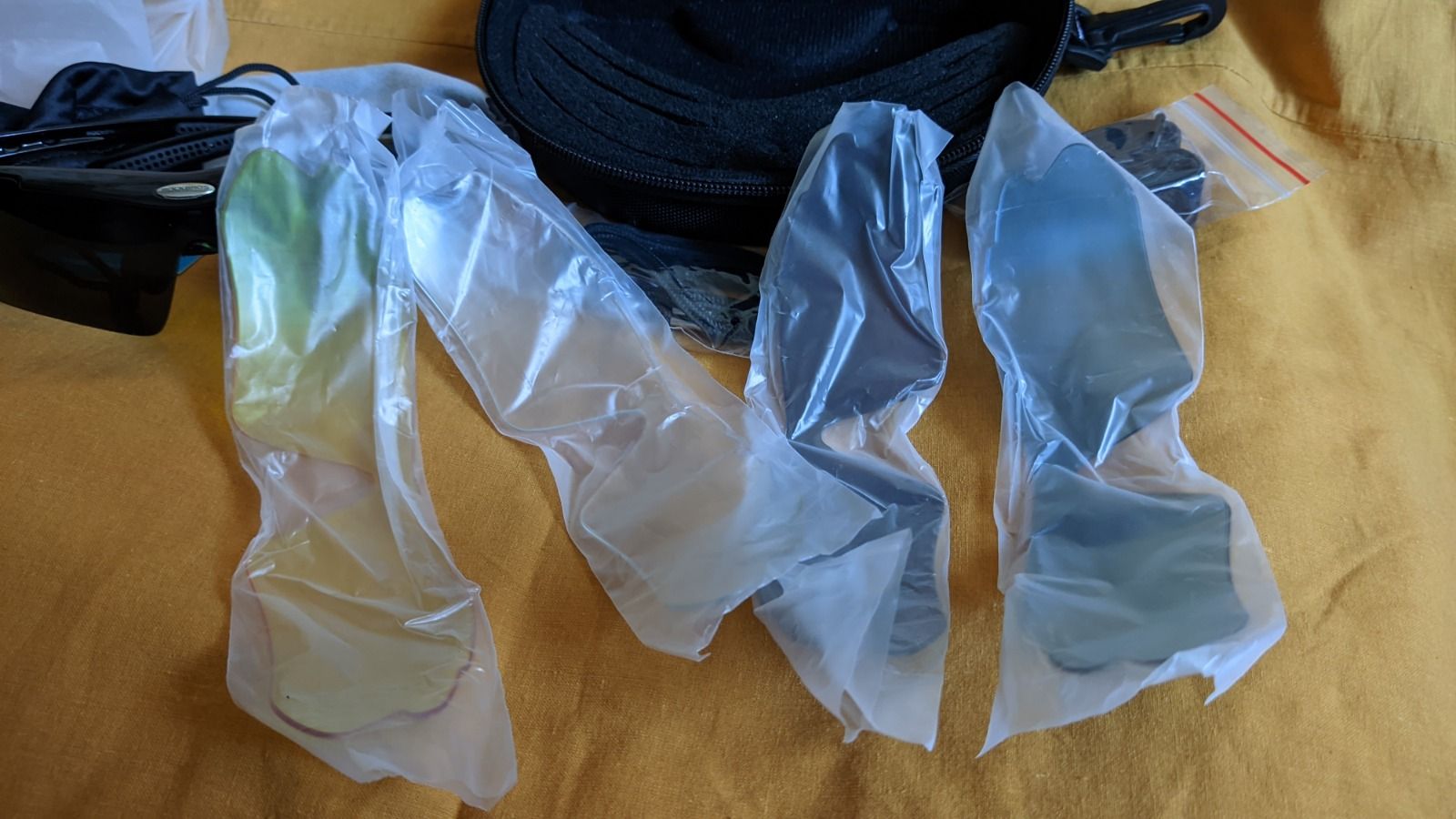 Очки велосипедные Rockbros , комплект , новые