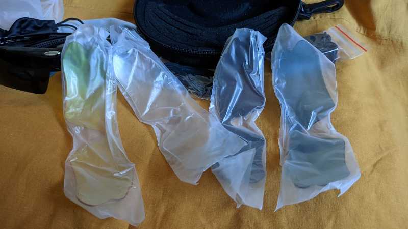 Очки велосипедные Rockbros , комплект , новые