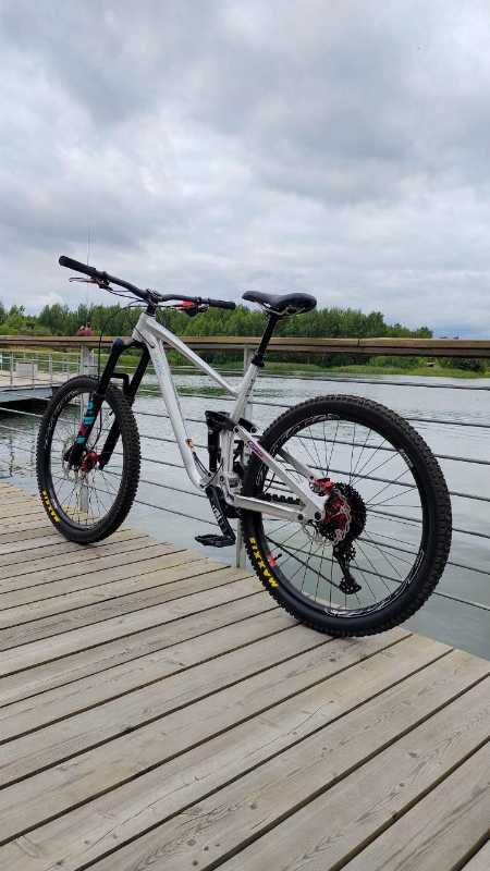 Рама двухподвес Himalo L ростовка 155 мм ход подвески