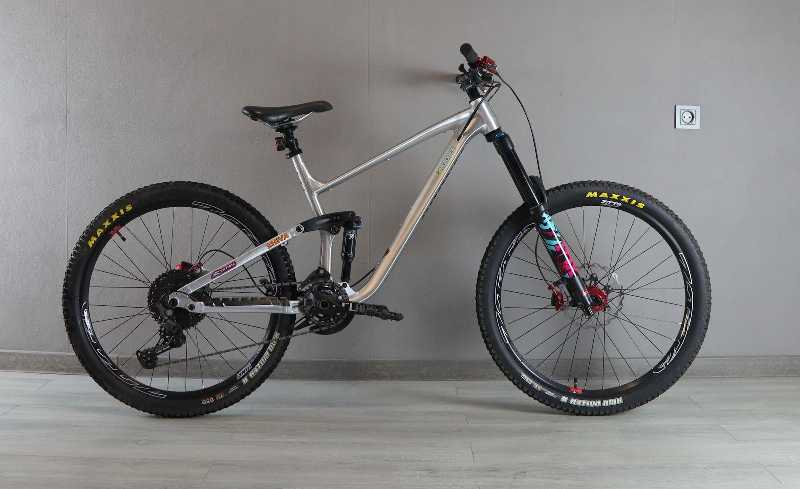 Рама двухподвес Himalo L ростовка 155 мм ход подвески