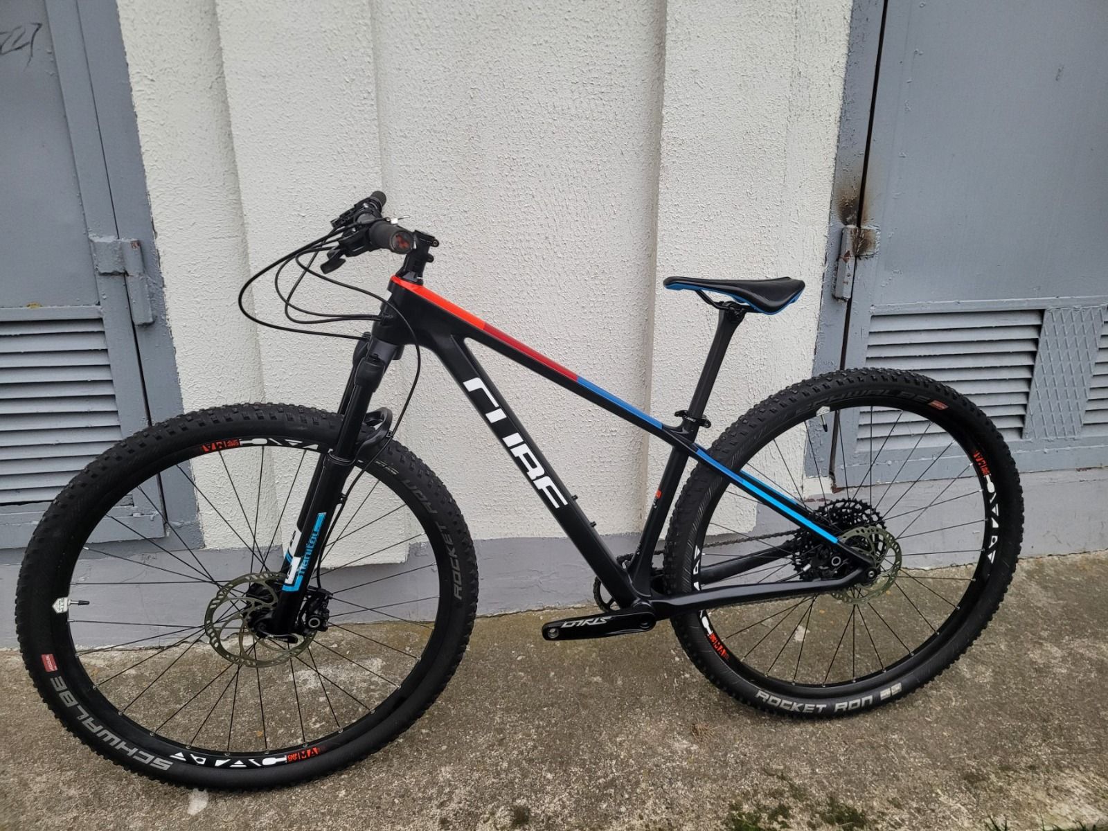 Карбоновый велосипед CUBE Reaction C:62, рама S.