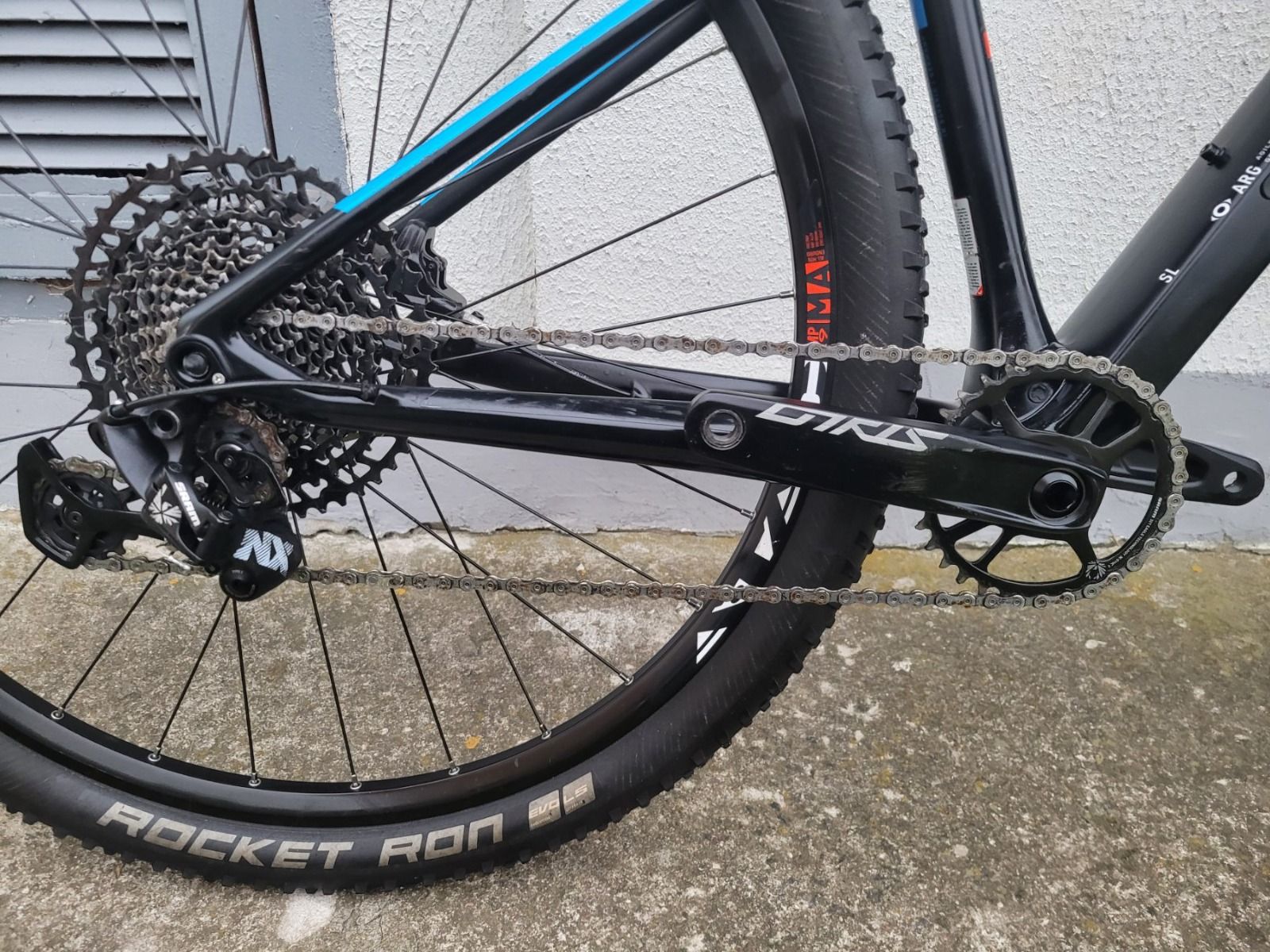 Карбоновый велосипед CUBE Reaction C:62, рама S.