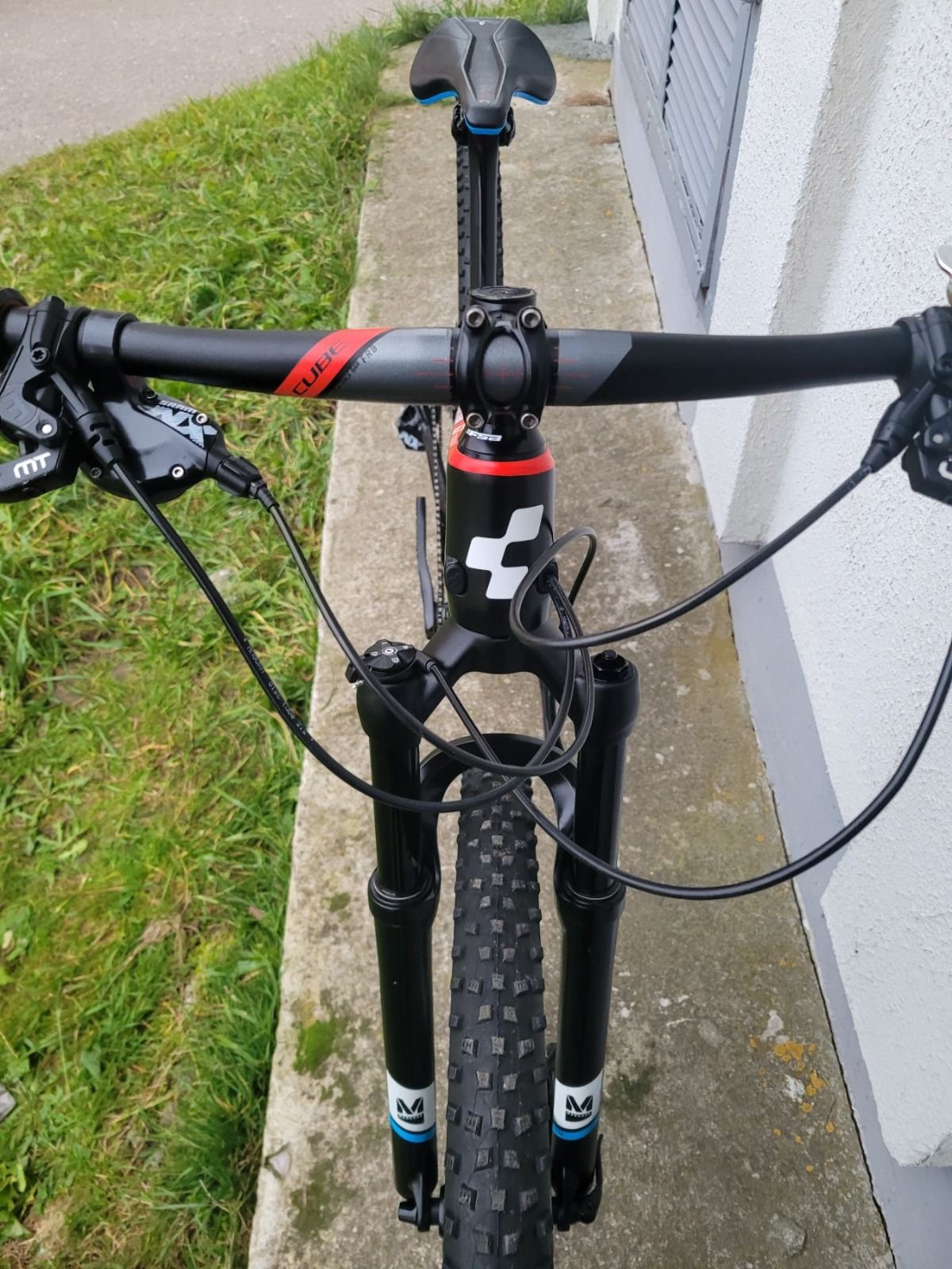 Карбоновый велосипед CUBE Reaction C:62, рама S.