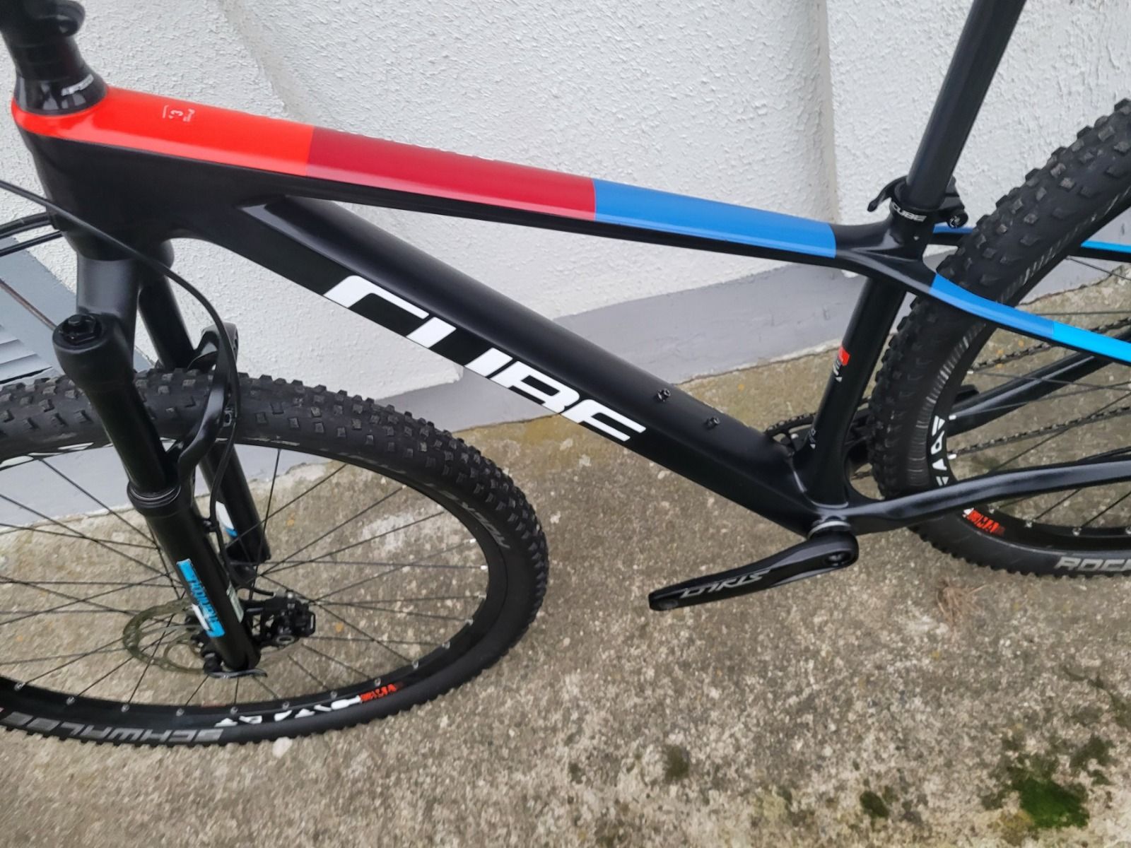 Карбоновый велосипед CUBE Reaction C:62, рама S.