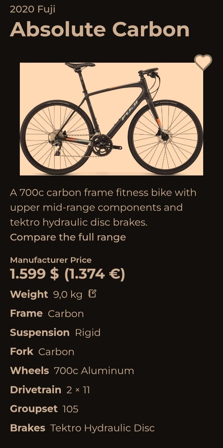 Fuji Absolute Carbone