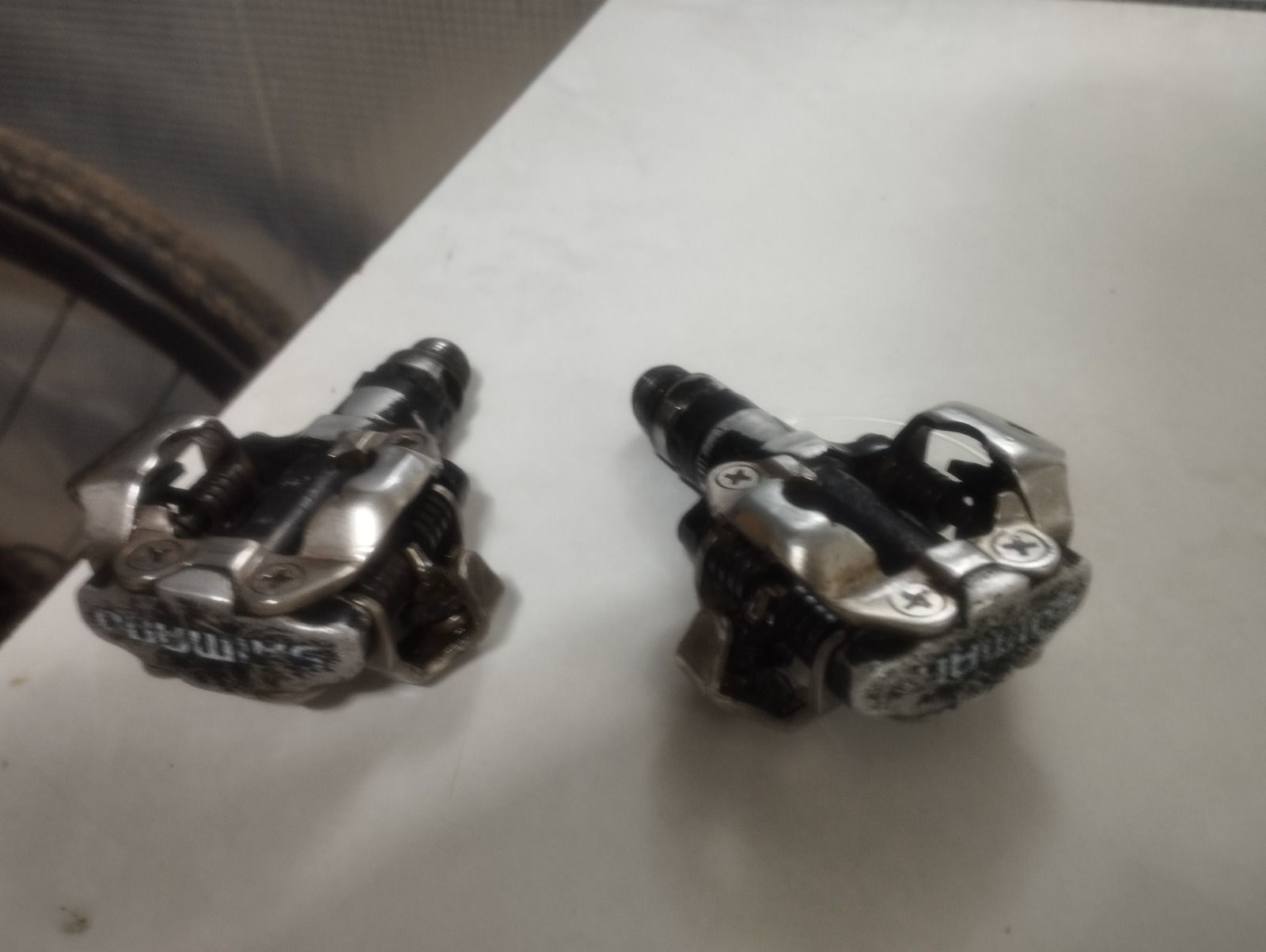 Shimano 520 контактные педали