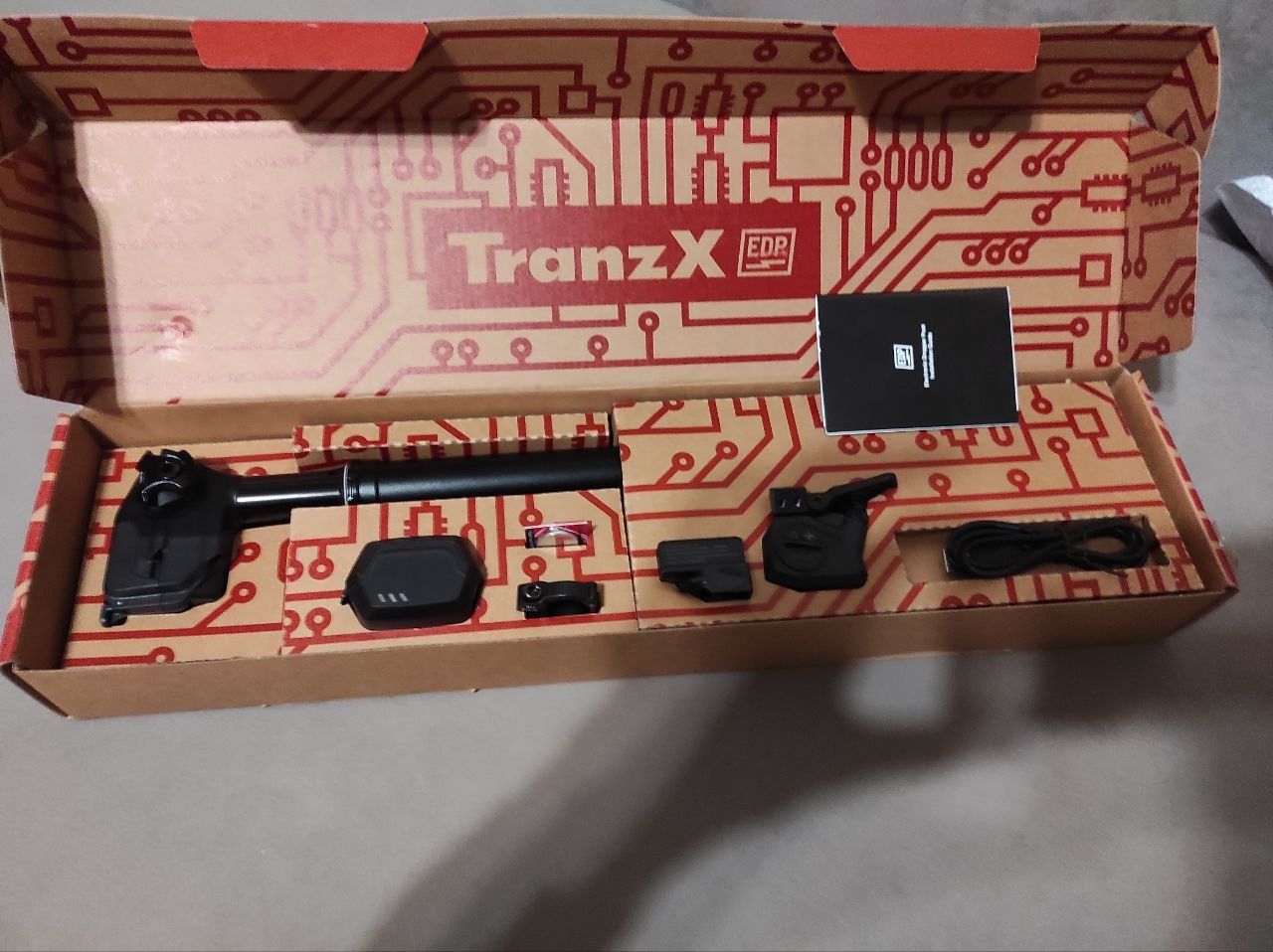 Hi-end новый беспроводной дроппер TranzX EDP01 31.6мм 150мм хода