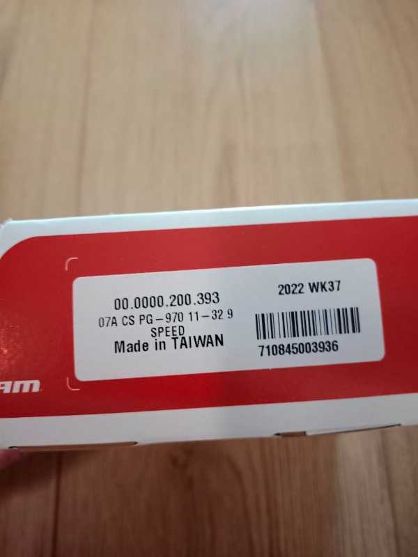 Новые кассеты SRAM PG950 и PG970, 9ск, 11-32