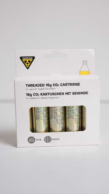CO2 баллоны Topeak резьбовые по 16гр