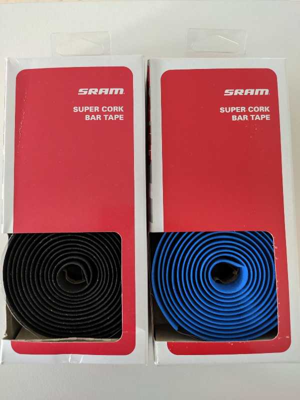 Новая обмотка Sram Super Cork синяя и чёрная