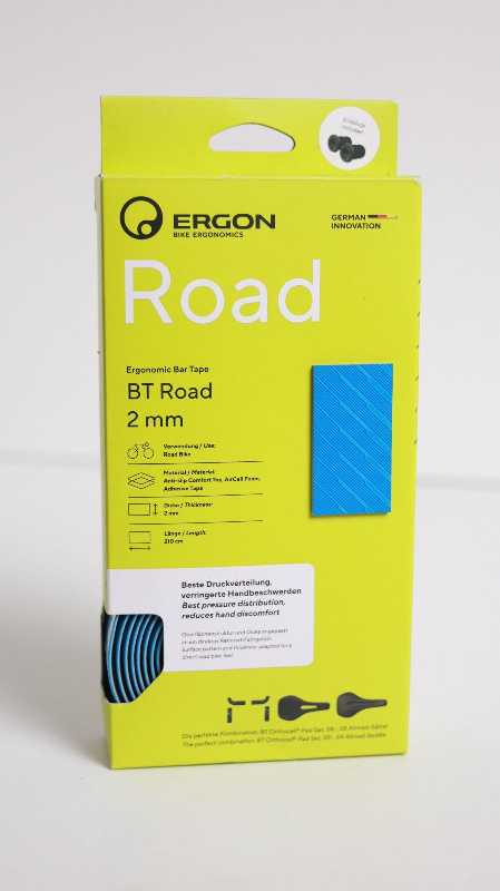 Новая обмотка Ergon BT Road красная, голубая и белая
