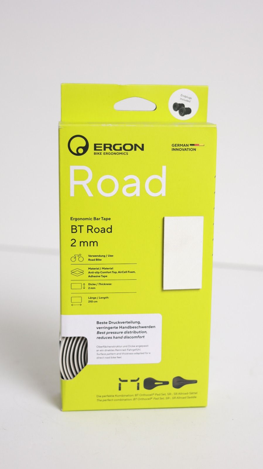 Новая обмотка Ergon BT Road красная, голубая и белая