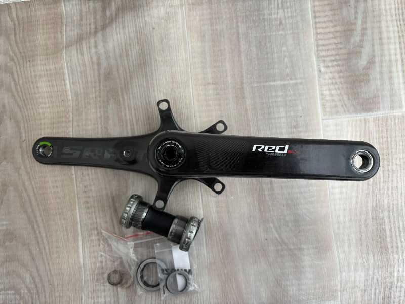 Шатуны карбоновые Sram Red 130BCD 172.5 мм и каретка Sram BSA