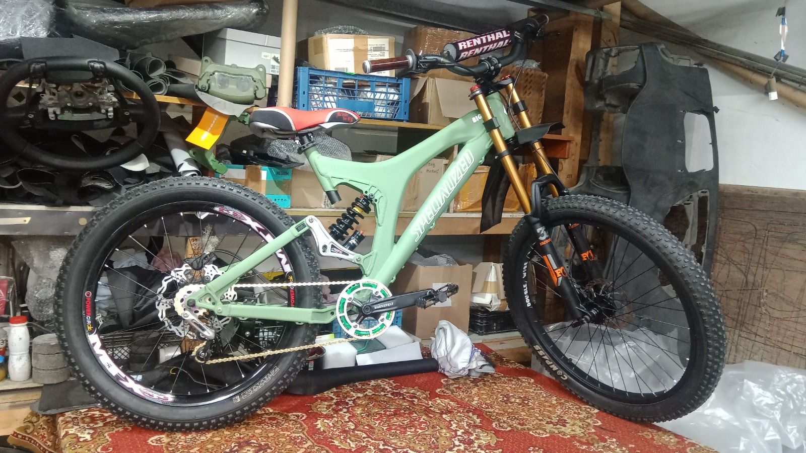 Рама двухподвес X Cobra King 380