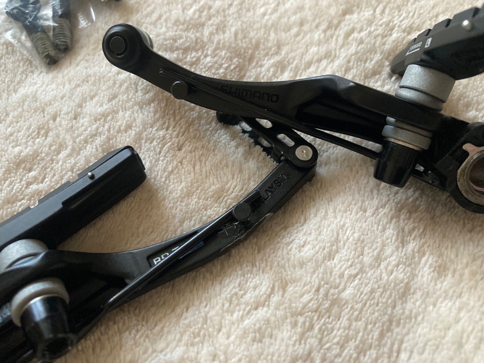 Тормоза v-brake Shimano Deore