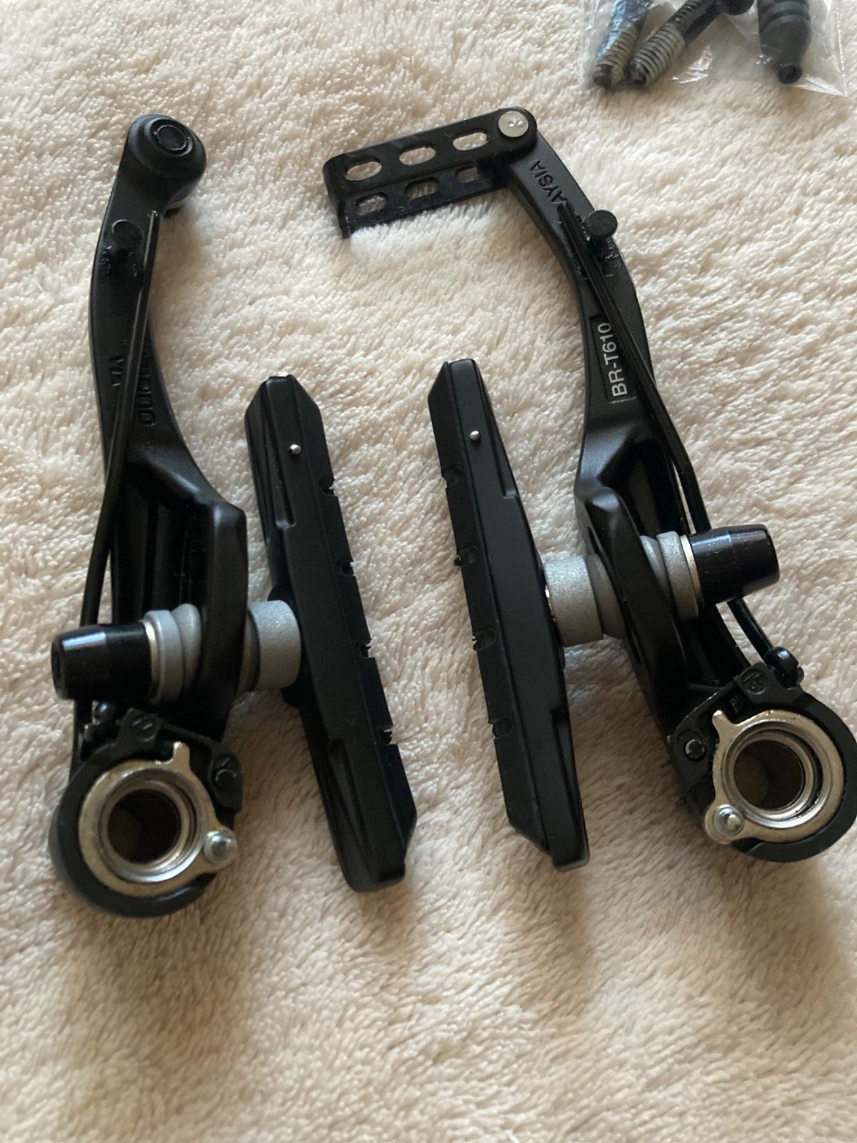 Тормоза v-brake Shimano Deore